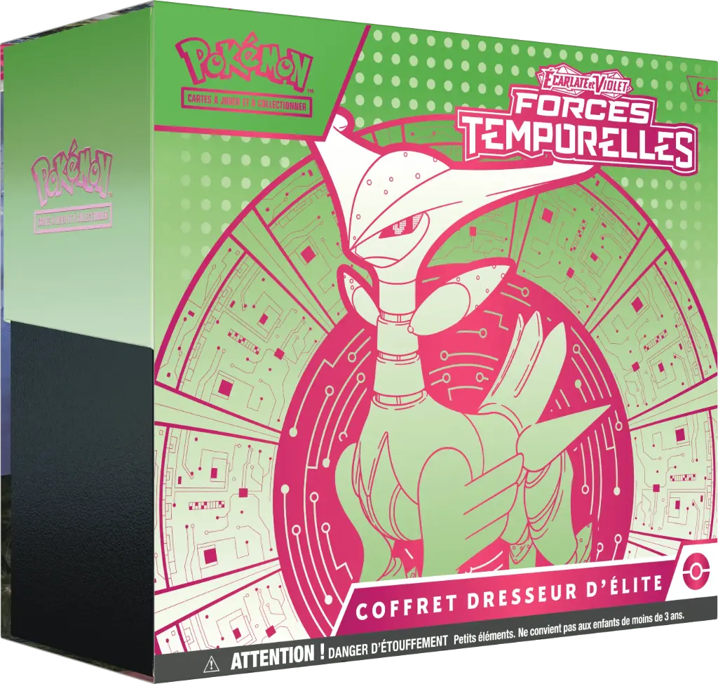 Coffret Dresseur d'Élite (ETB) EV05 Forces Temporelles - Vert-de-Fer