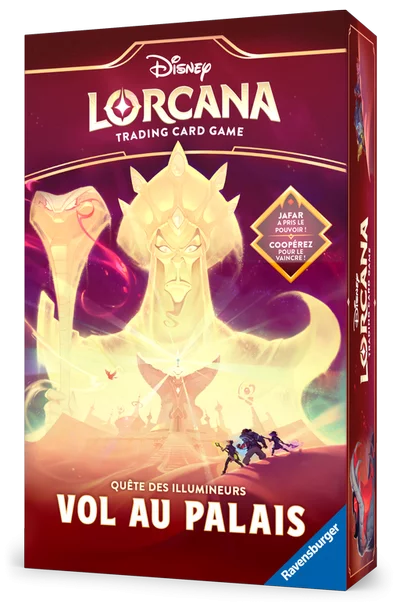 Disney Lorcana Chapitre 8 Le Règne de Jafar - Coffret Quête des Illumineurs - Vol au Palais