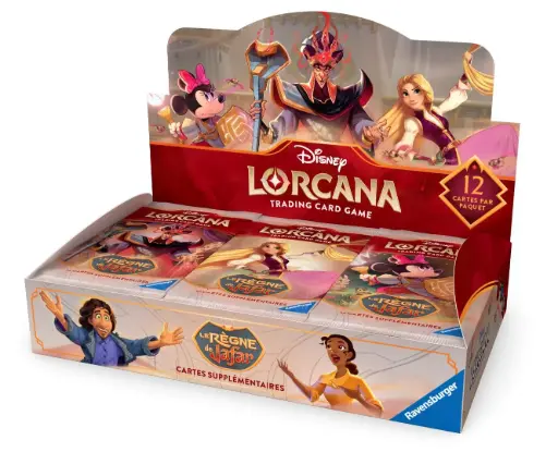 Display Le Règne de Jafar Boite de 24 Booster Lorcana