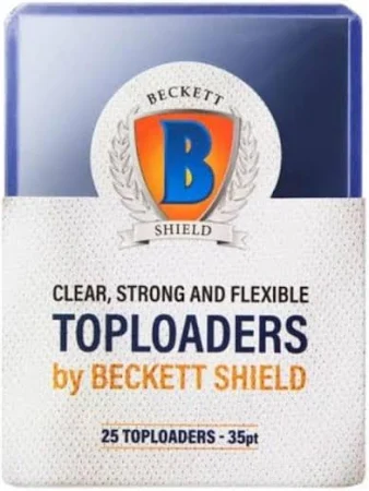 Pack de 25 Toploader Beckett Shield 35pt